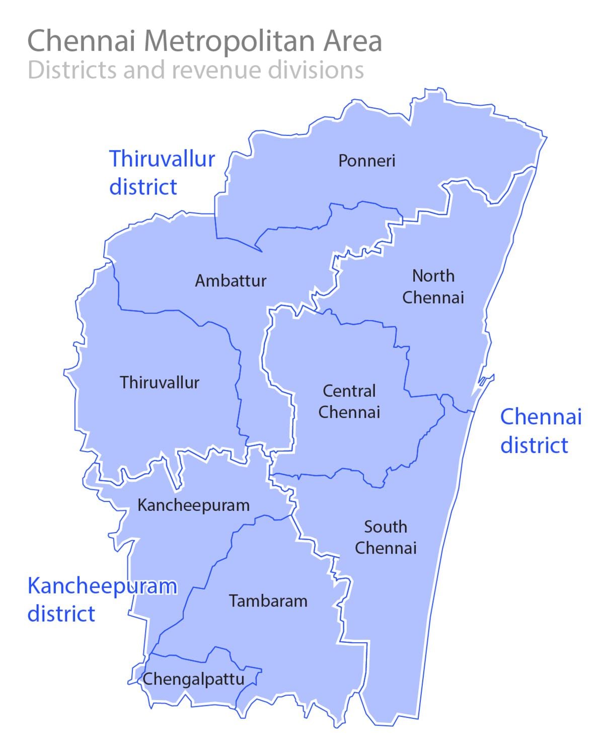 ಚೆನ್ನೈ ಮಿತಿ ನಕ್ಷೆ