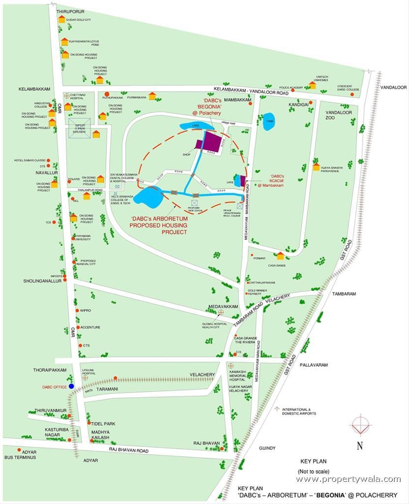 Velachery ಚೆನ್ನೈ ನಕ್ಷೆ